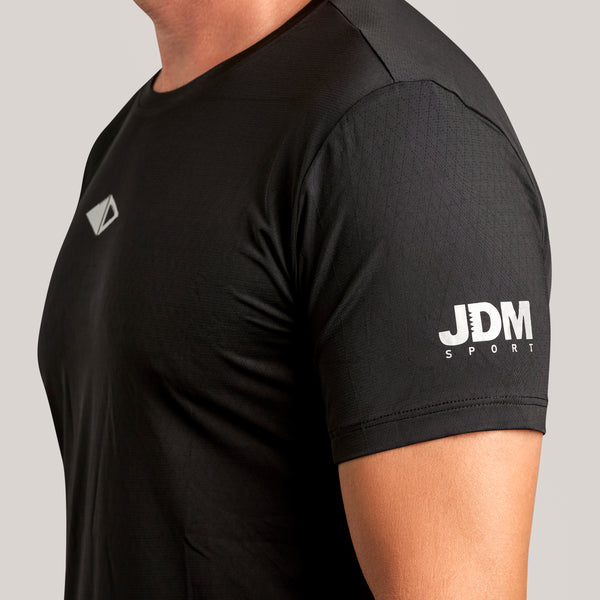 FLEX2 – Men’s Active T-Shirt – Quick-Dry Performance – Black