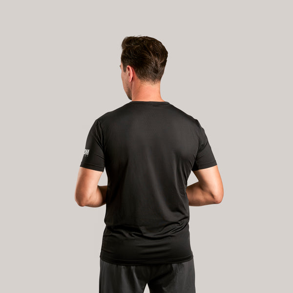 FLEX2 – Men’s Active T-Shirt – Quick-Dry Performance – Black