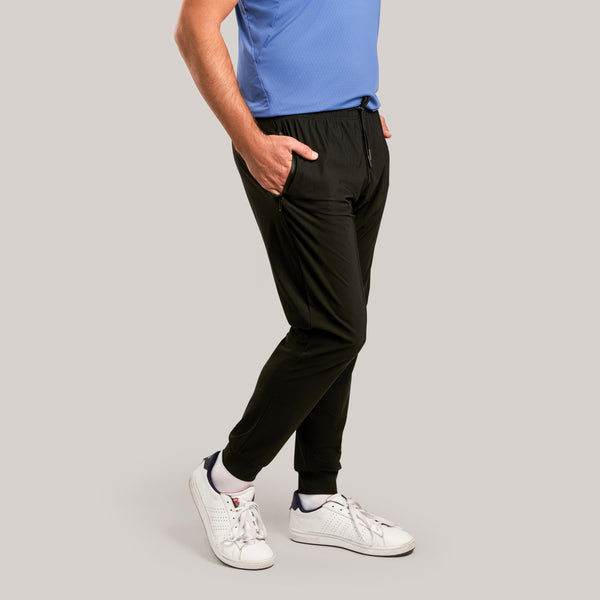 MARX25 – Men’s Activewear Pants – Quick-Dry Lightweight - Stretch – Black