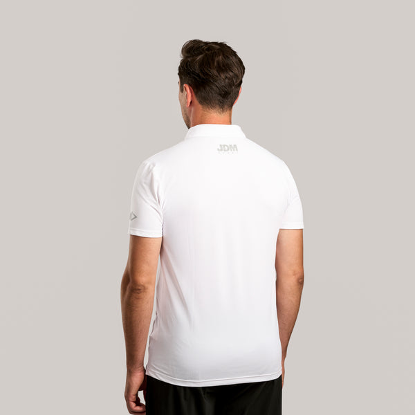ONYX2 – Men’s Polo Shirt – Stretch Short Sleeve – White