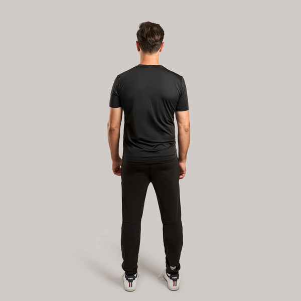 FLEX2 – Men’s Active T-Shirt – Quick-Dry Performance – Black