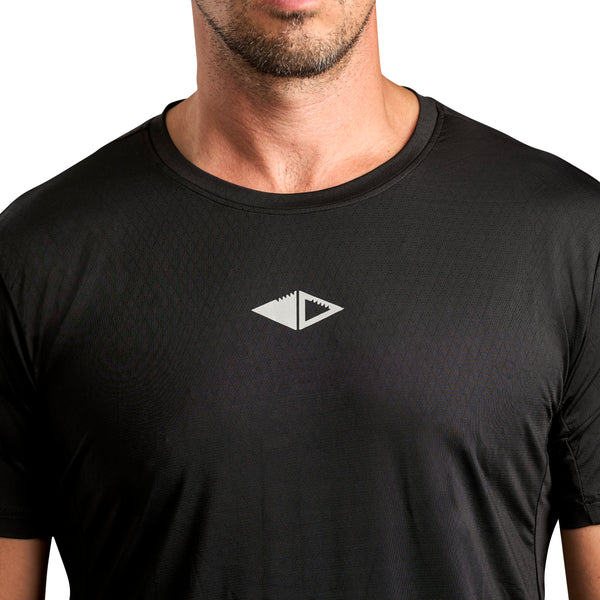 JDM ACTIVE - FLEX2 close up of fabric and logo front view