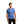 FLEX2 JDM ACTIVE Moisture-wicking blue performance t-shirt for men